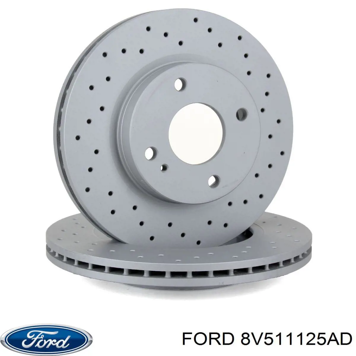 Comprar 8V511125AD Ford Freno de disco delantero