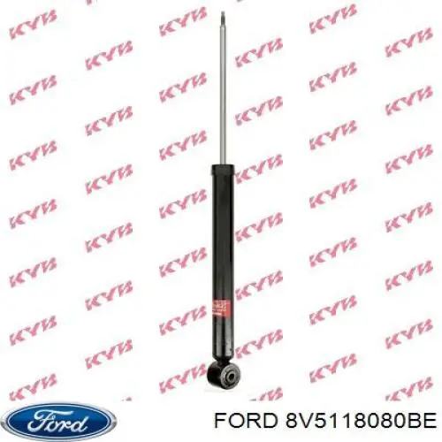 8V51-18080-BE Ford amortiguador trasero