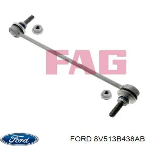 Soporte de barra estabilizadora delantera Ford Fiesta CB1