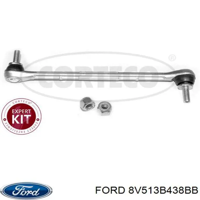 Soporte de barra estabilizadora delantera Ford Fiesta CB1