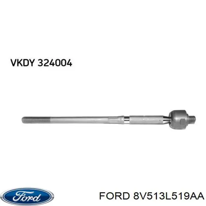 8V513L519AA Ford barra de acoplamiento