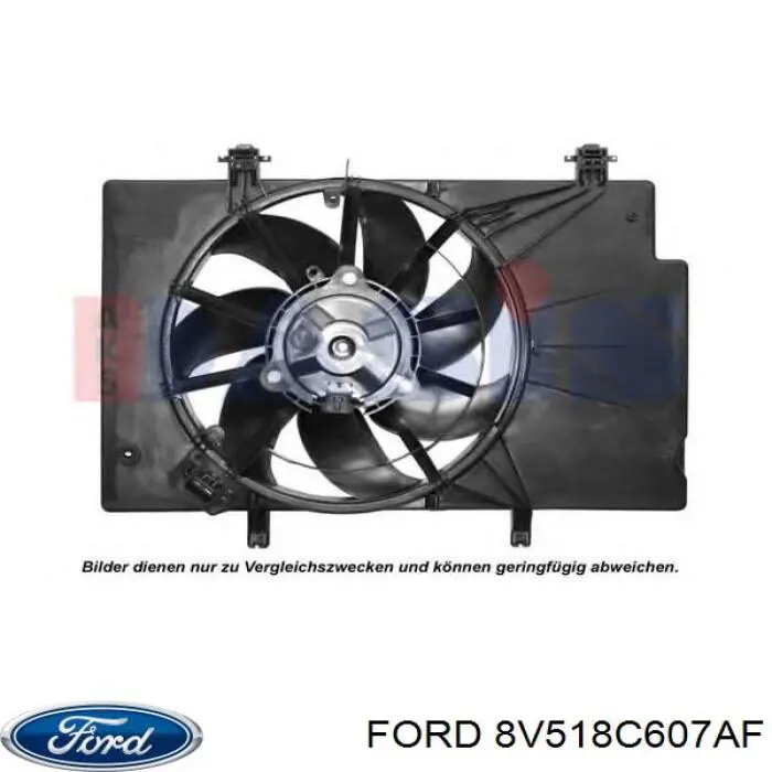 Comprar 8V518C607AF Ford Ventilador de radiador
