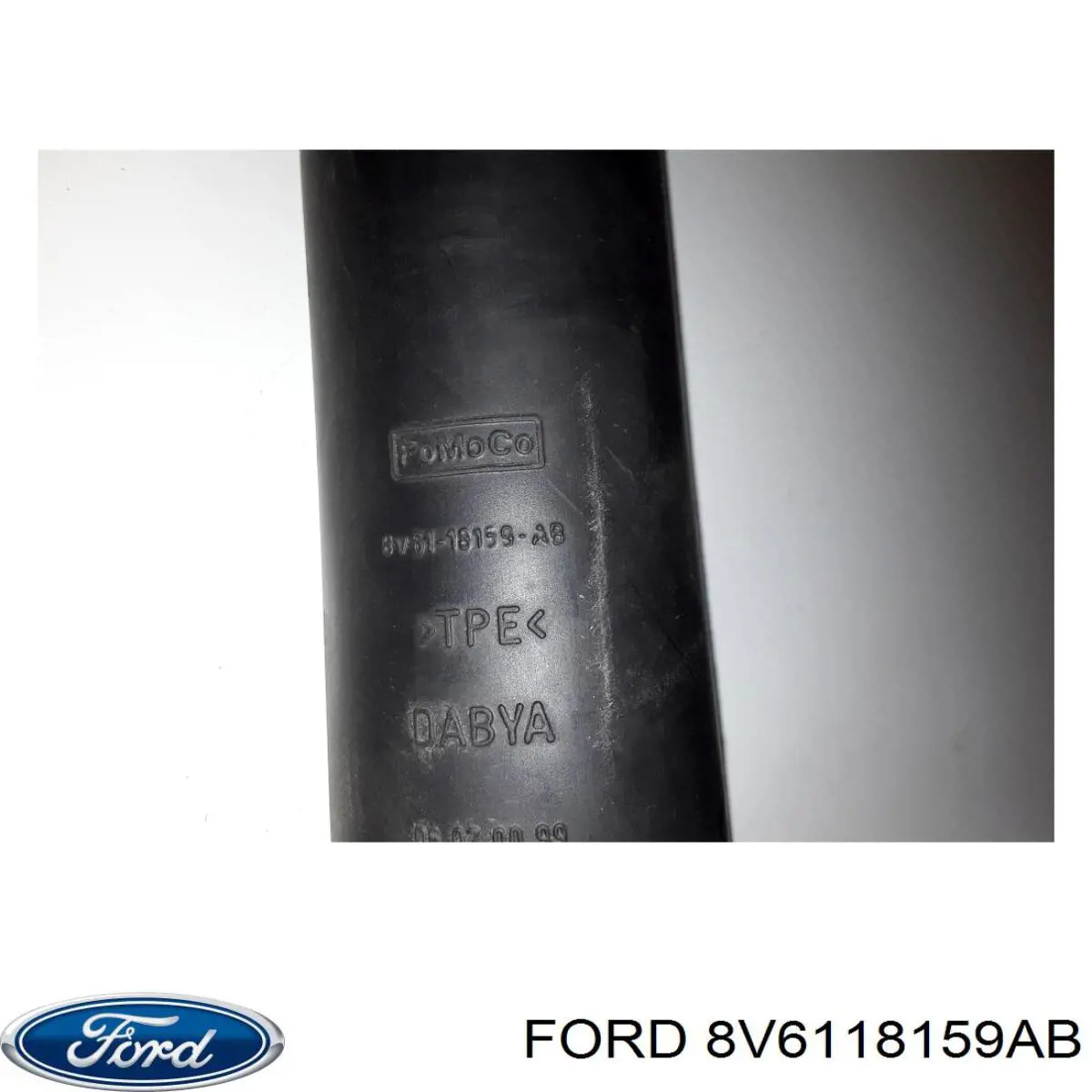 8V61-18159-AB Ford tope de amortiguador trasero, suspensión + fuelle