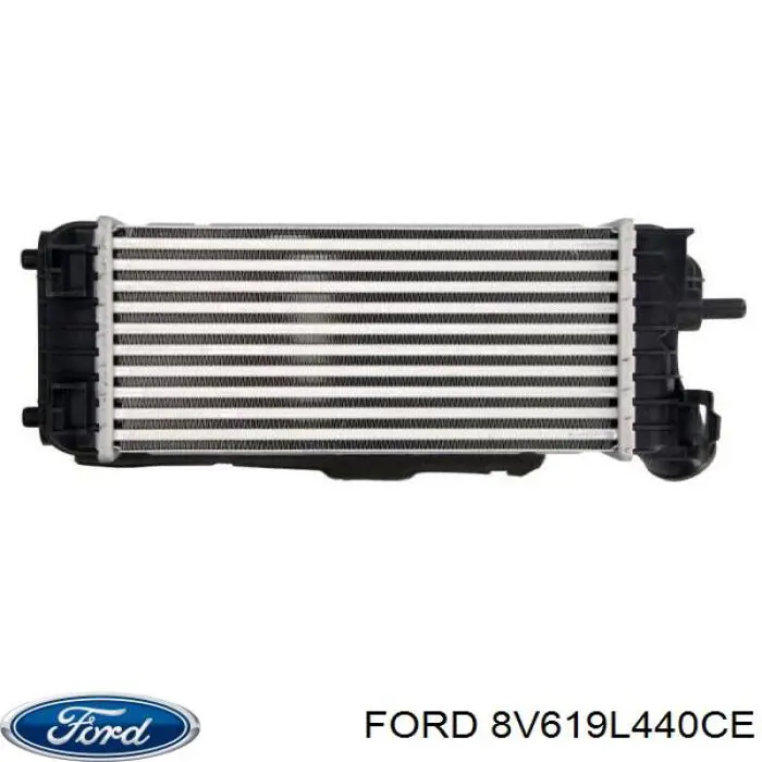 8V619L440CE Ford radiador de aire de admisión