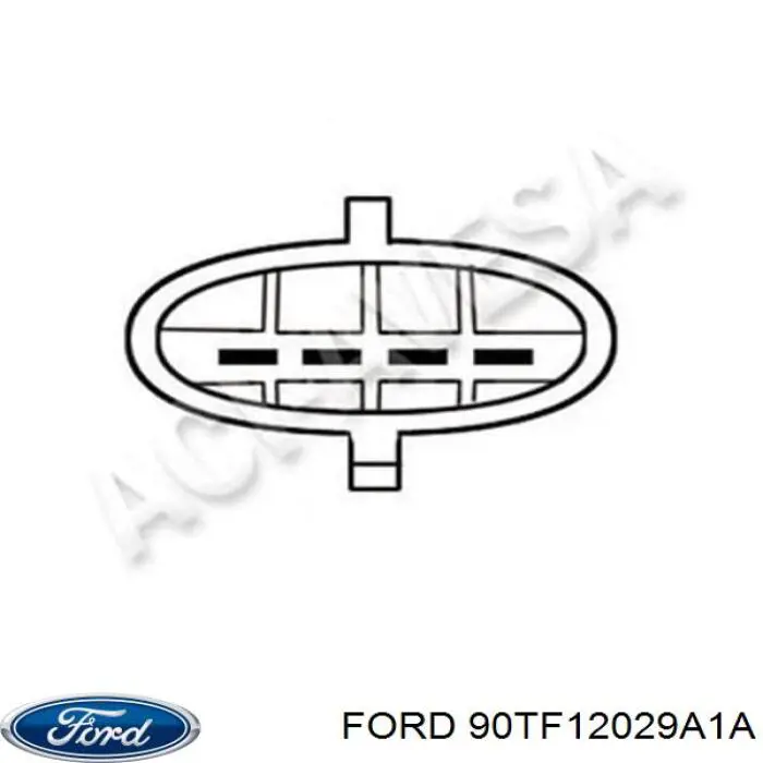 90TF12029A1A Ford bobina