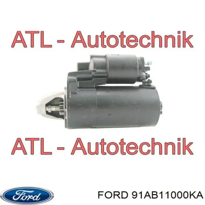 91AB11000KA Ford Arranque motores