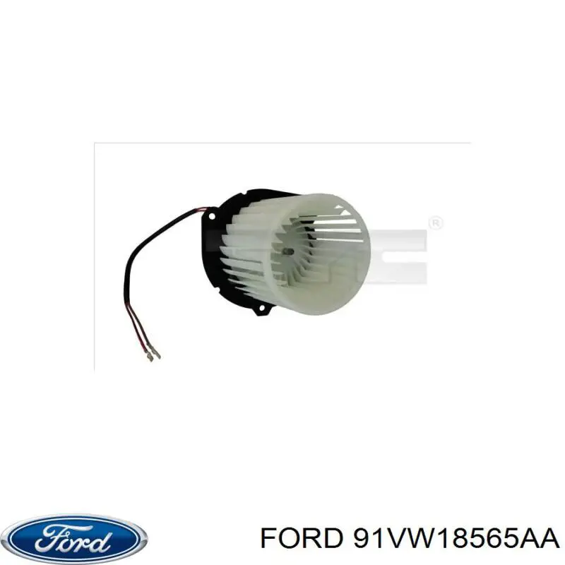 91VW18565AA Ford ventilador habitáculo