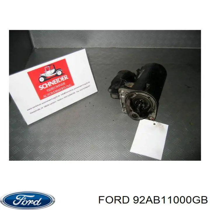 92AB11000GB Ford Arranque motores