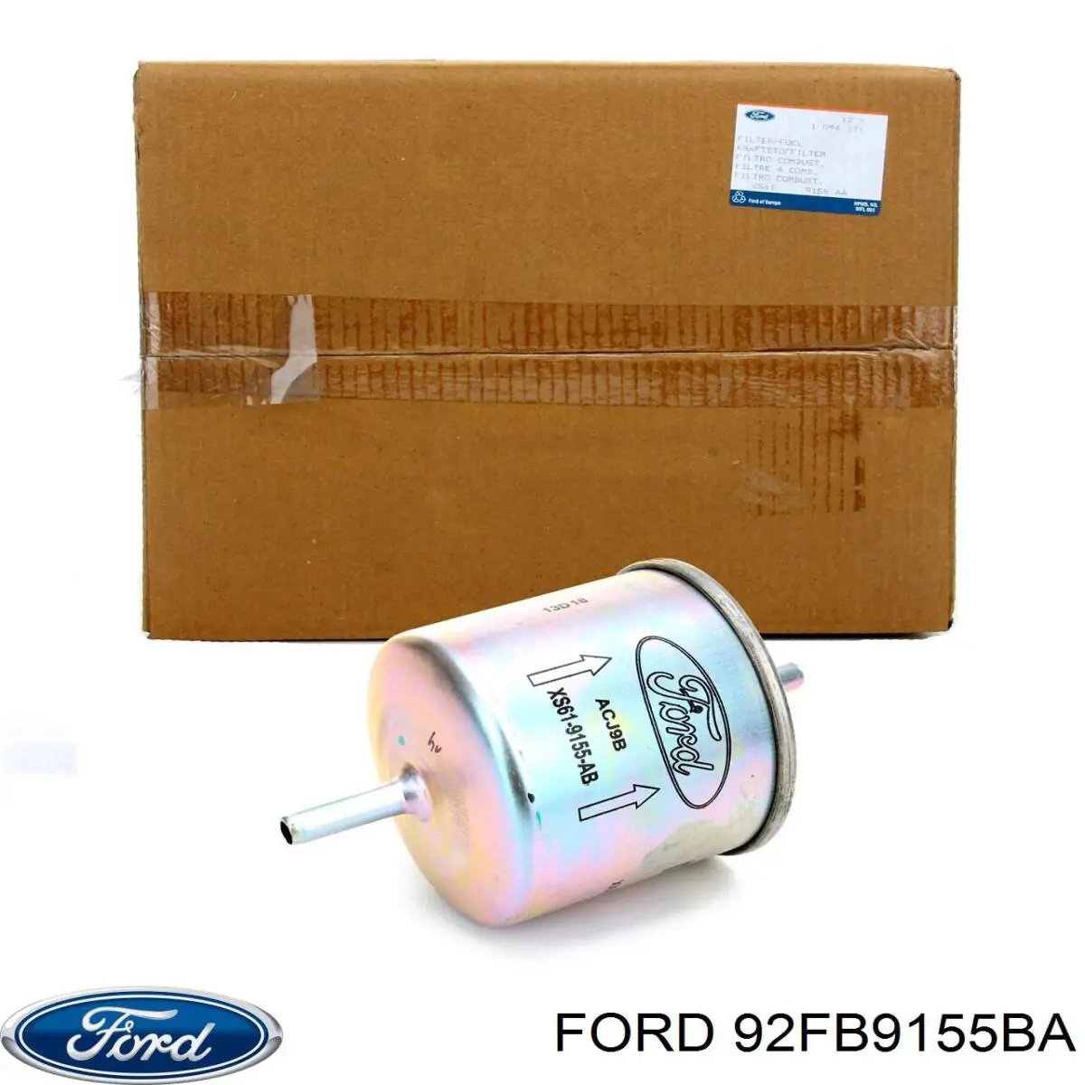 92FB9155BA Ford filtro de combustible