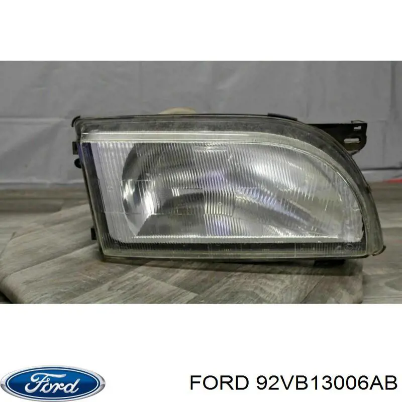 Cristal de faro izquierdo 92VB13006AB Ford