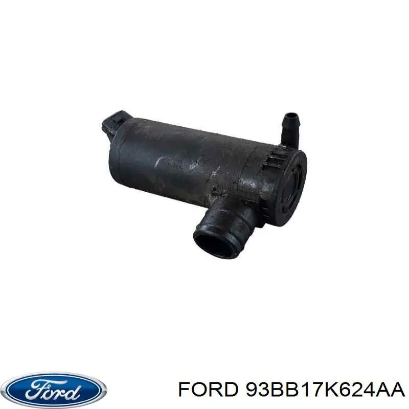 Bomba-motor de limpiaparabrisas delantero/trasero 93BB17K624AA Ford