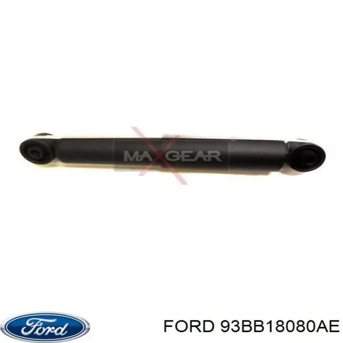93BB18080AE Ford amortiguador trasero