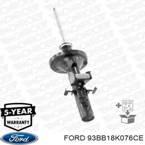 93BB18K076CE Ford Amortiguadores posteriores