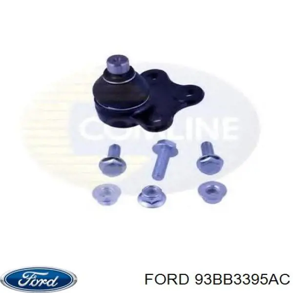 93BB3395AC Ford rótula de suspensión inferior