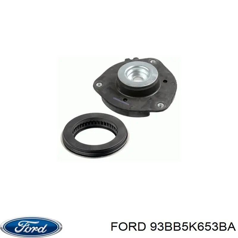 93BB5K653BA Ford silentblock de mangueta trasera