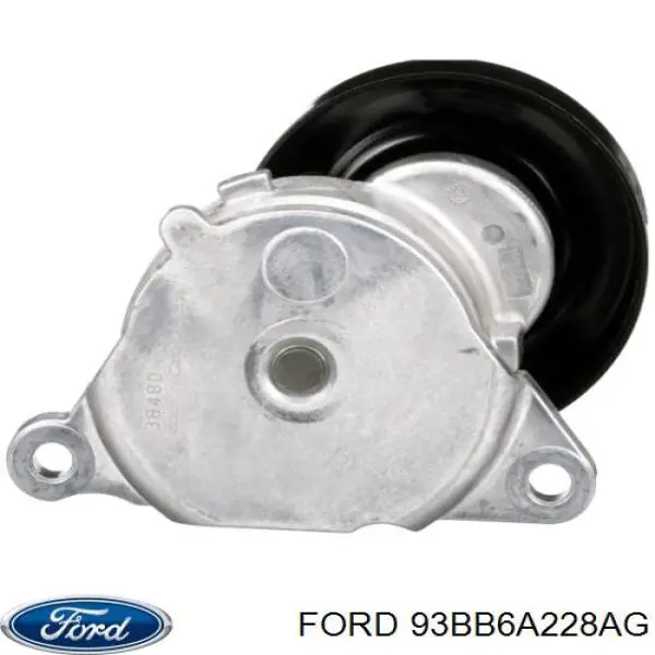 93BB6A228AG Ford tensor de correa poli v