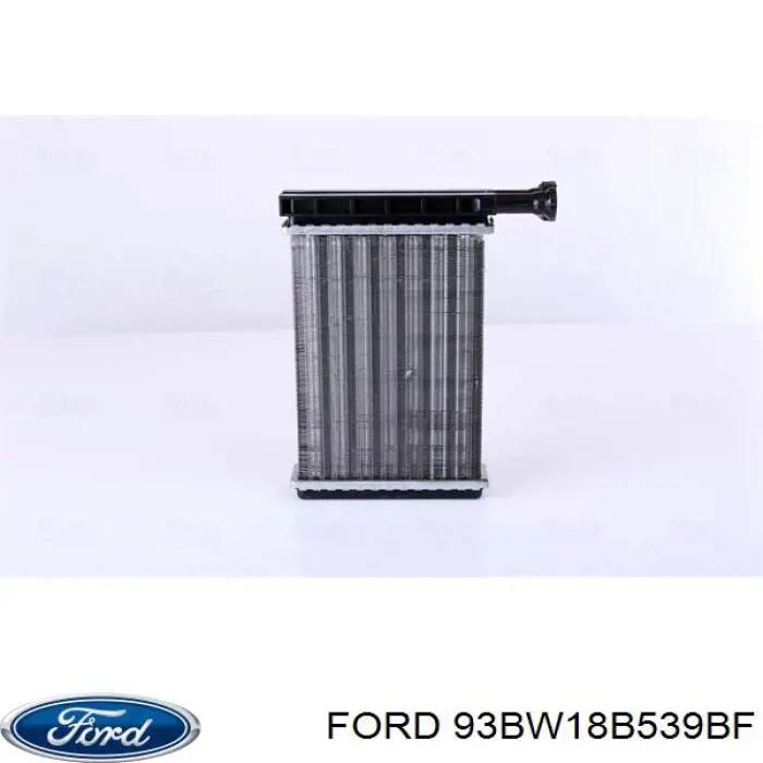 93BW18B539 BF Ford radiador de calefacción