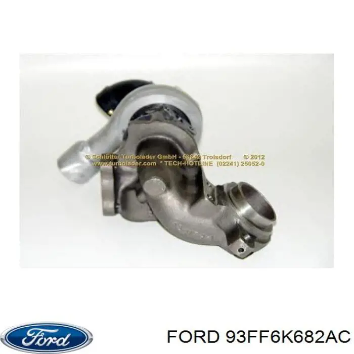 93FF6K682AC Ford turbocompresor