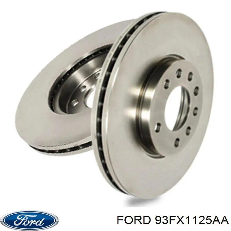 93FX1125AA Ford freno de disco delantero