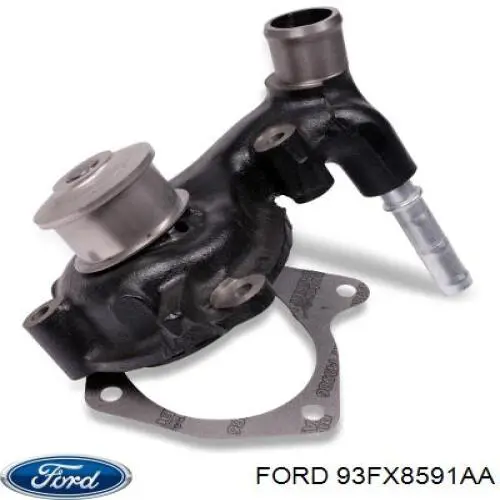 93FX8591AA Ford bomba de agua