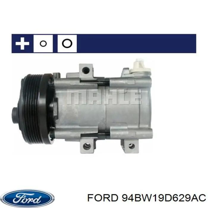 94BW-19D629-AC Ford compresor de aire acondicionado