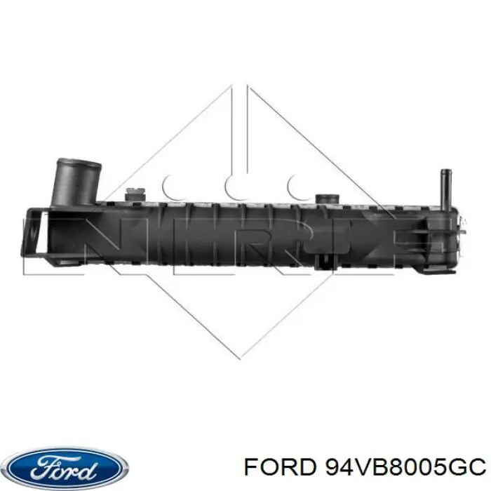 94VB8005GC Ford radiador refrigeración del motor