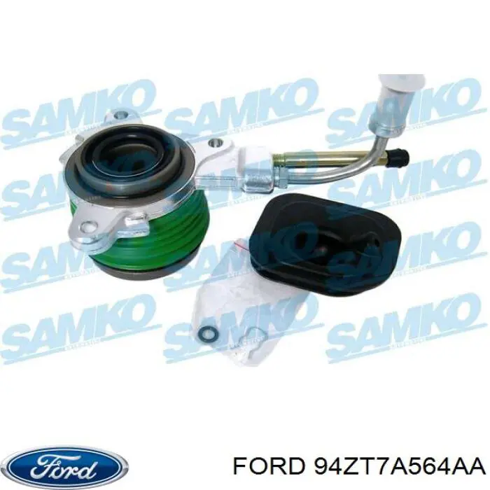Desembrague central, embrague 94ZT7A564AA Ford