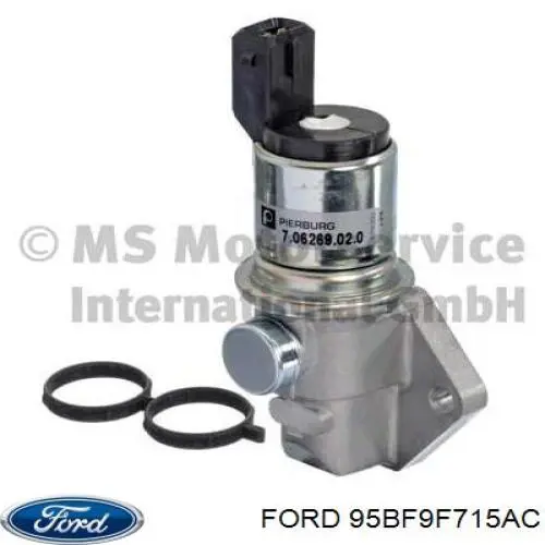 Válvula de mando de ralentí Ford 95BF9F715AC precio, desde 67,46 EUR