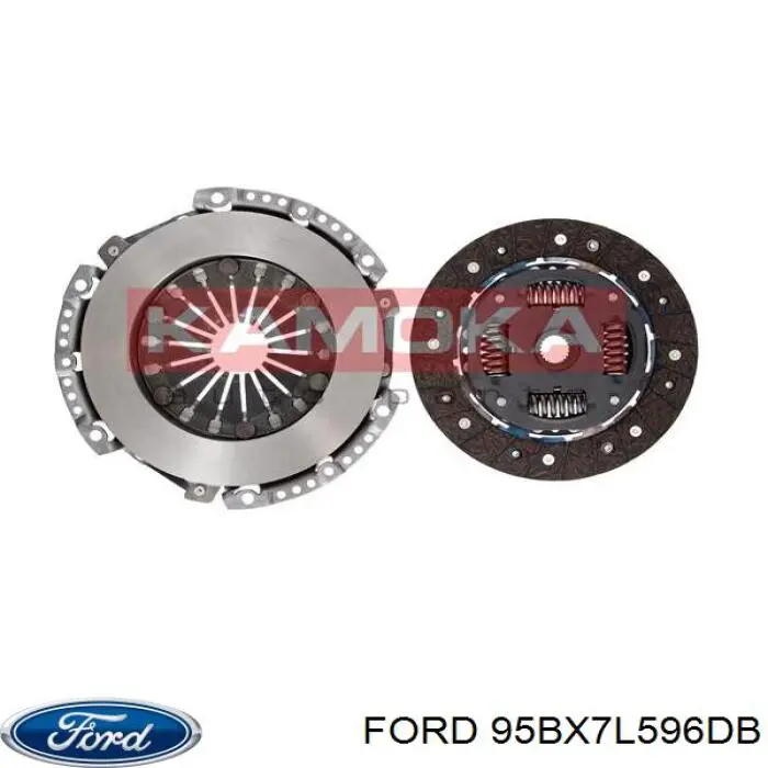 95BX7L596DB Ford kit de embrague (3 partes)