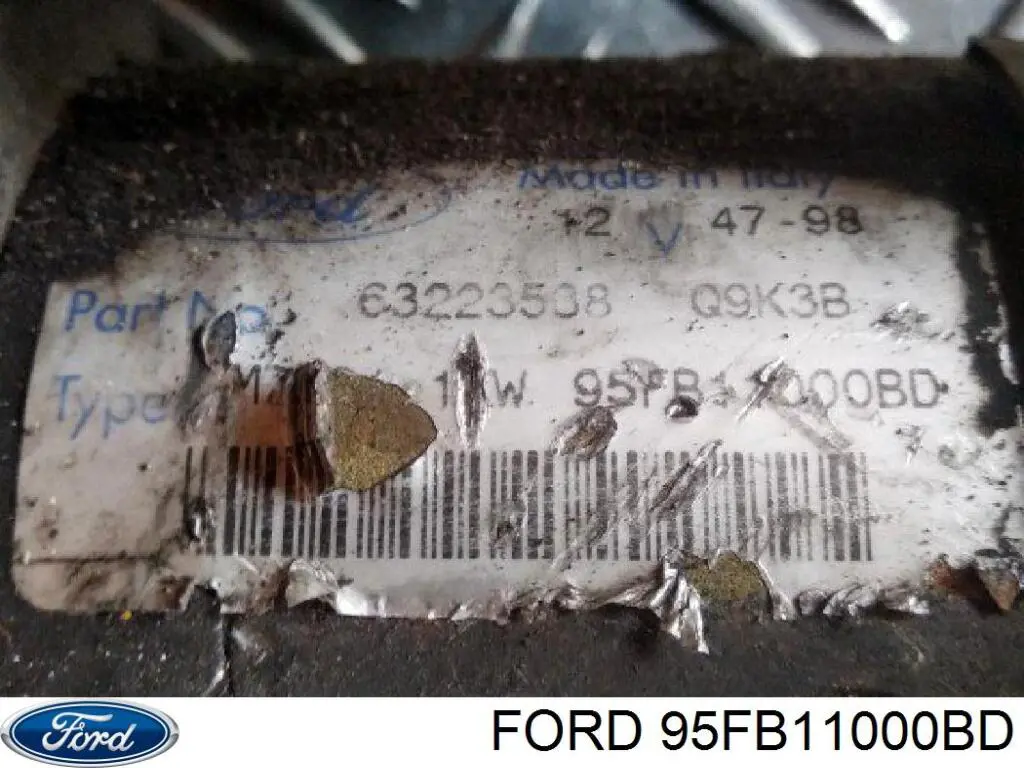 95FB11000BD Ford Arranque motores