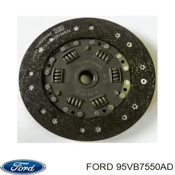 95VB7550AD Ford disco de embrague