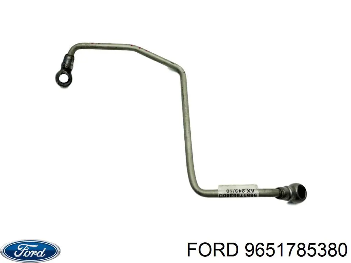 9651785380 Ford Tubo de suministro de aceite a la turbina