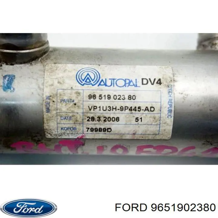 Comprar 9651902380 Ford Enfriador de recirculación de gases de escape EGR