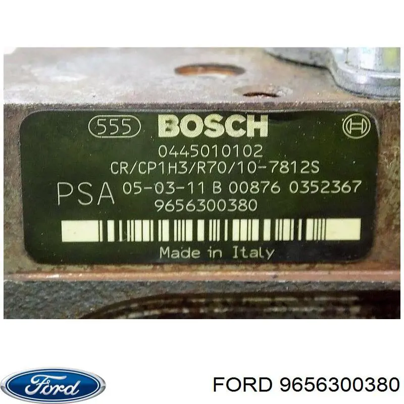 9656300380 Ford bomba inyectora