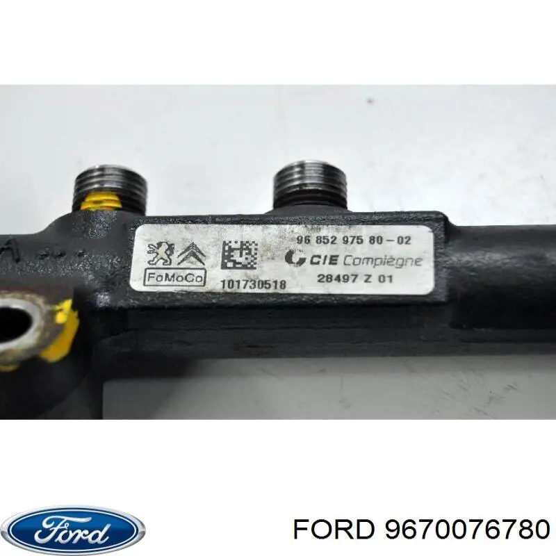 9670076780 Ford sensor de presión de combustible