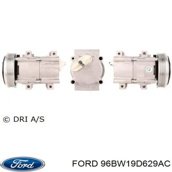 96BW19D629AC Ford compresor de aire acondicionado