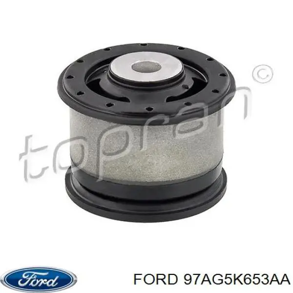 97AG5K653AA Ford suspensión, cuerpo del eje trasero