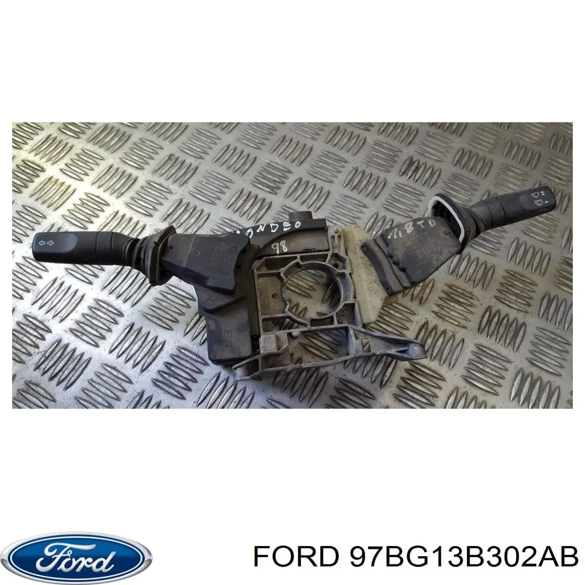 Comprar 97BG13B302AB Ford Conmutador izquierdo de la columna de dirección