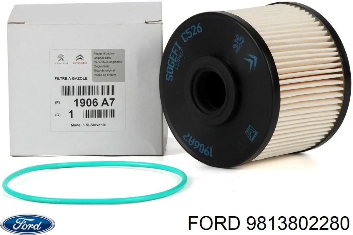 9813802280 Ford filtro combustible