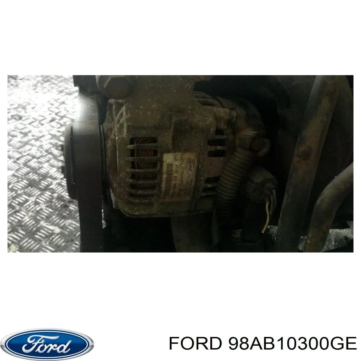 98AB10300GE Ford alternador