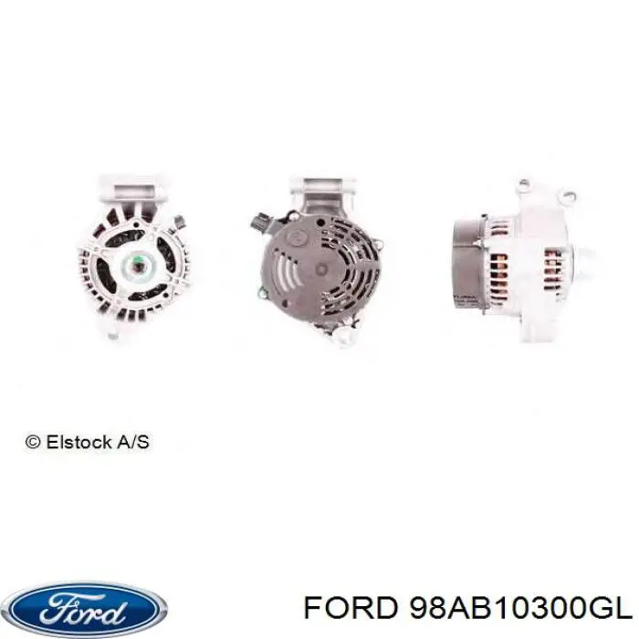 98AB10300GL Ford alternador