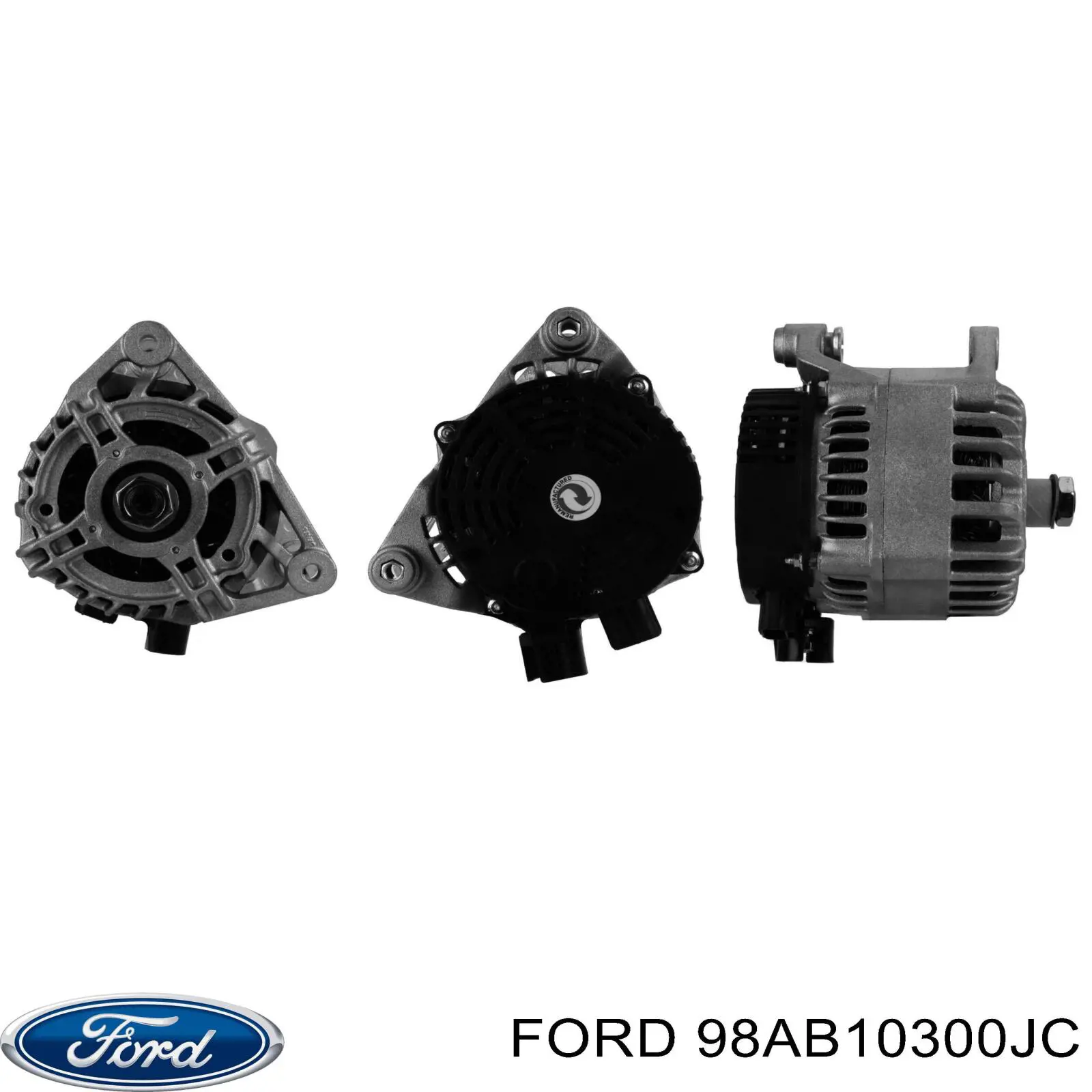 Alternador del motor Ford 98AB10300JC precio, desde 97,28 EUR