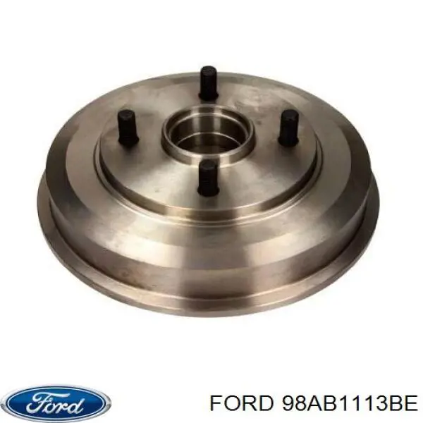 Tambor de freno trasero 98AB1113BE Ford
