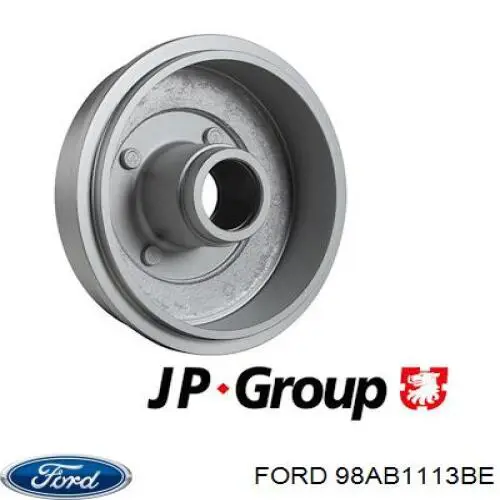 Tambor de freno trasero Ford 98AB1113BE