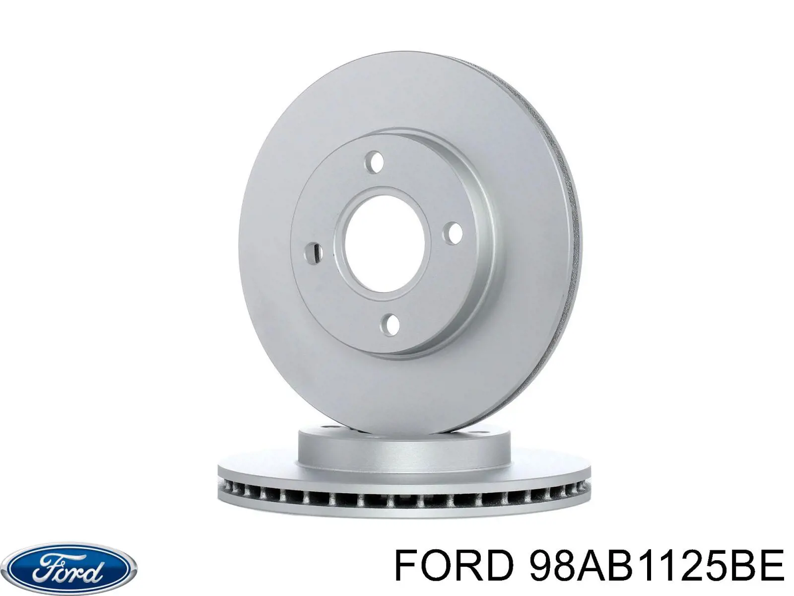 98AB1125BE Ford disco de freno delantero