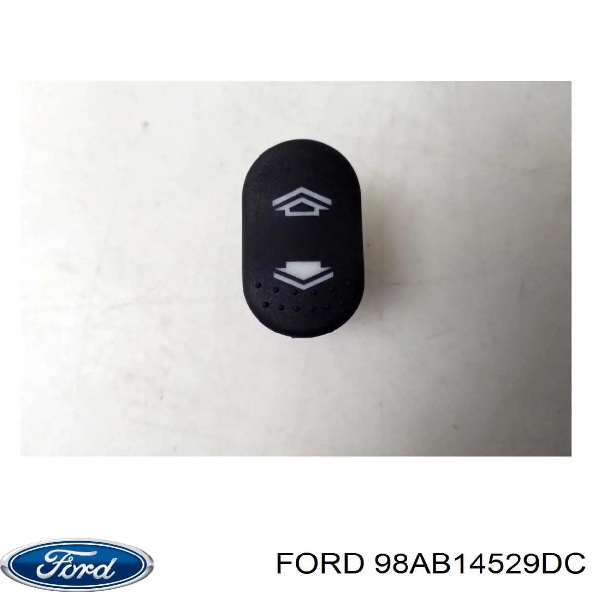 98AB14529DC Ford botón de encendido, motor eléctrico, elevalunas, trasero