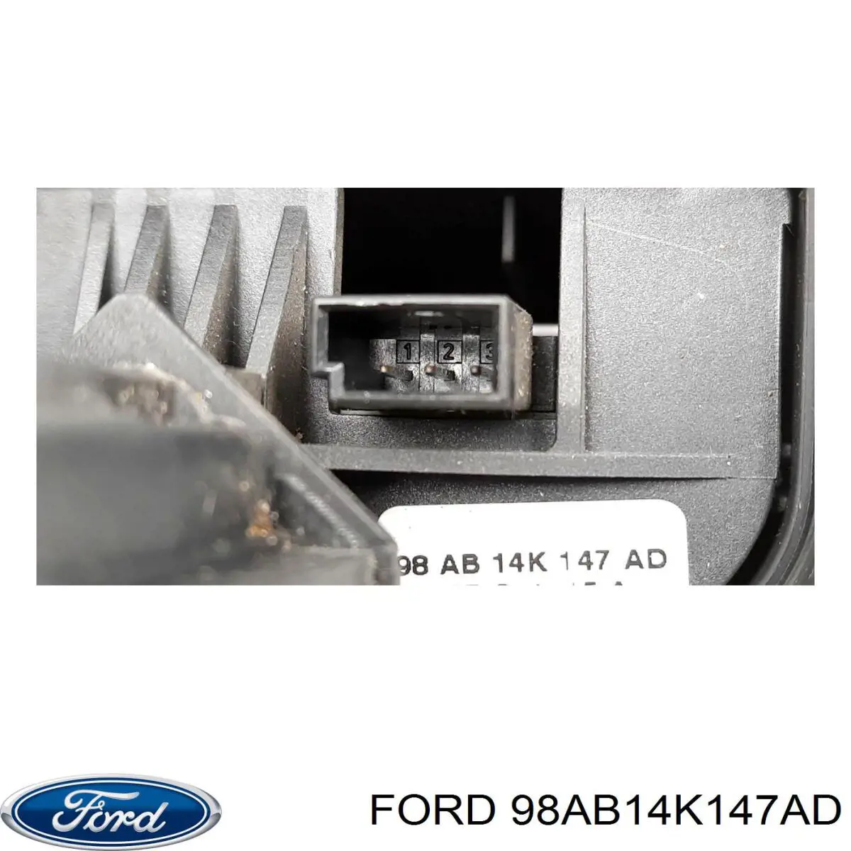 98AB14K147AD Ford conmutador en la columna de dirección con función de control radio