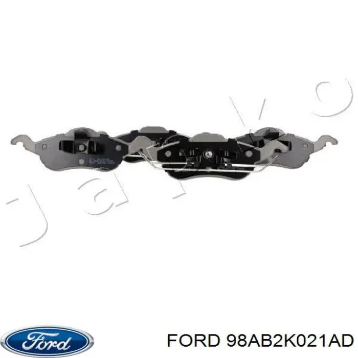 Pastillas freno delanteras Ford 98AB2K021AD precio, desde 21,56 EUR