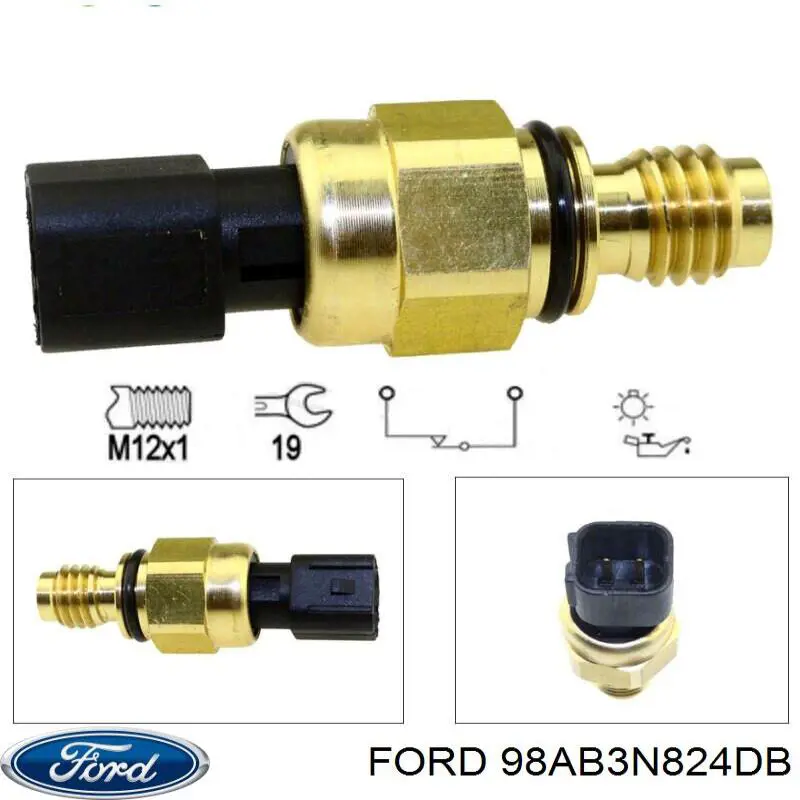 Comprar 98AB3N824DB Ford Sensor de la bomba de dirección asistida