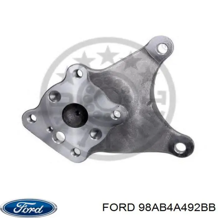 98AB4A492BB Ford Mangueta trasera izquierda